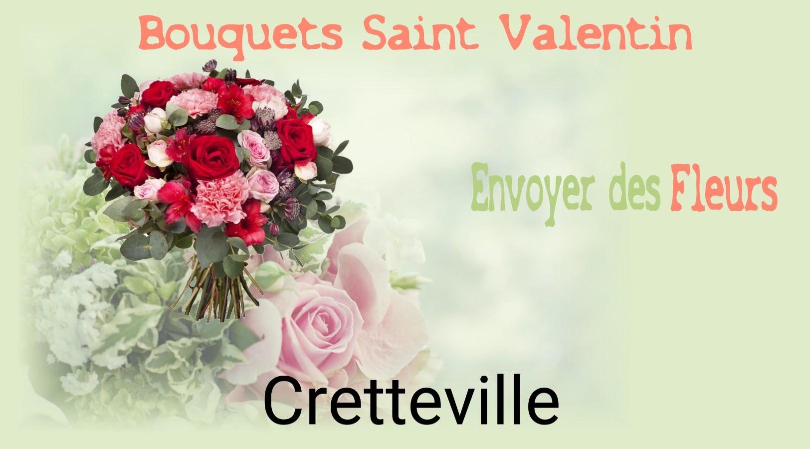 Roses de Saint-Valentin livrées à Cretteville